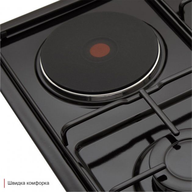 Варильна поверхня комбінована ELEYUS UNO 60 BL H1 EF