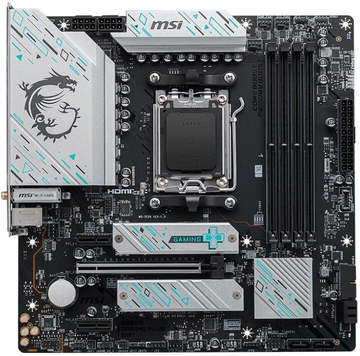 Материнська плата MSI B650M GAMING PLUS WIFI (911-7E24-001)