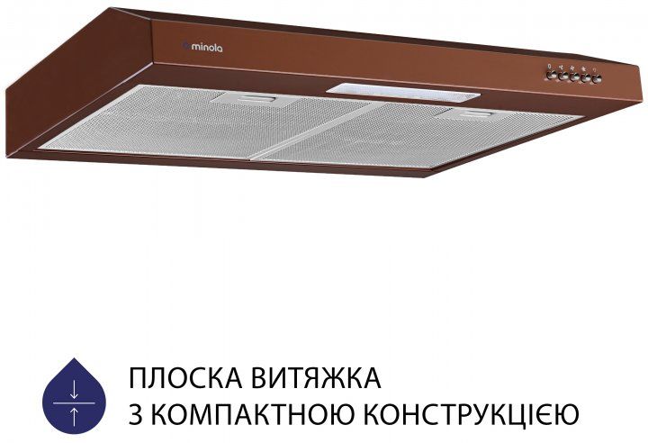 Витяжка MINOLA HPL 612 BR
