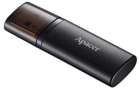 Flash Drive Apacer AH25B 64GB USB 3.2 (AP64GAH25BB-1) Black 