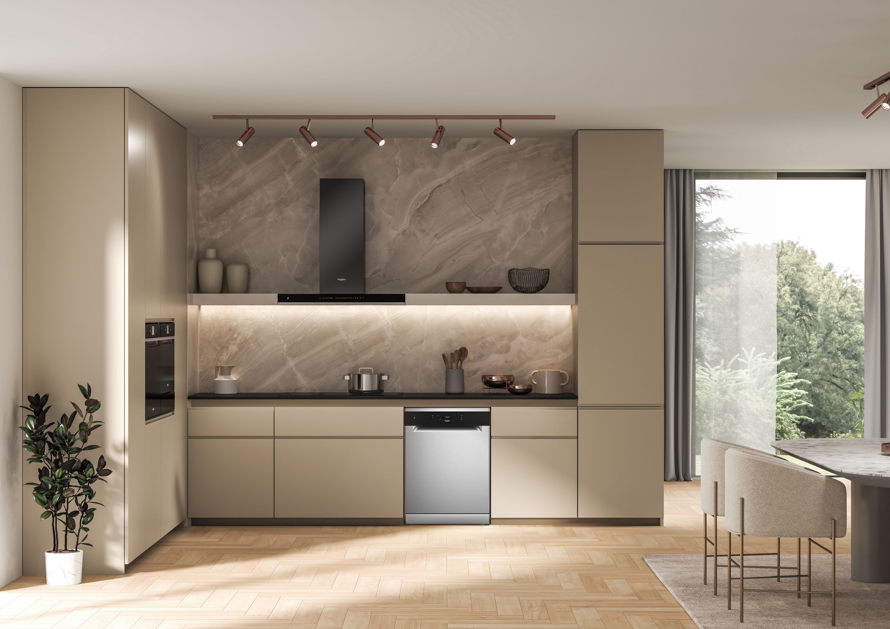 Посудомийна машина WHIRLPOOL W2F HD624 X