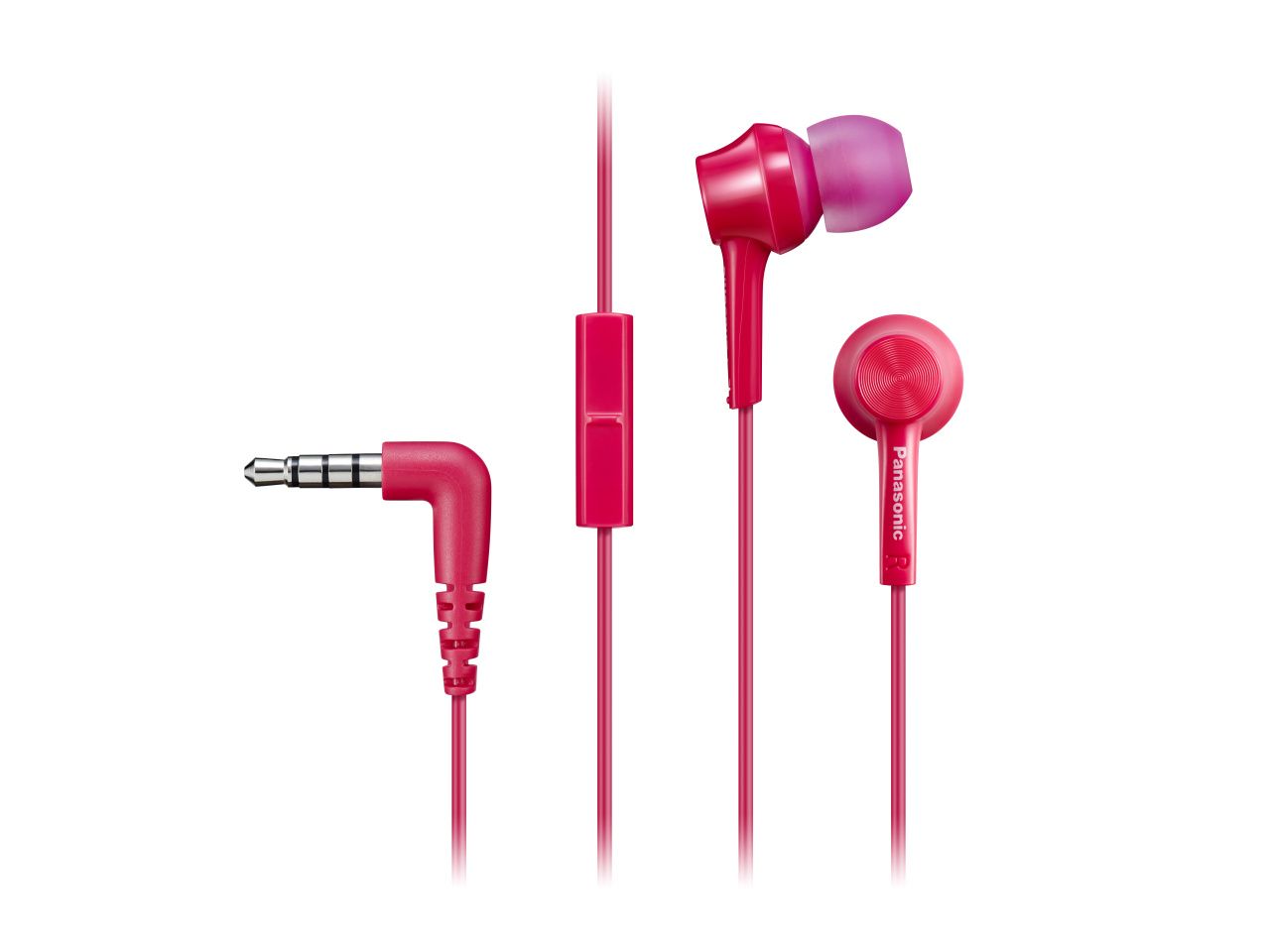 Panasonic Навушники RP-TCM115GC In-ear Mic Рожевий