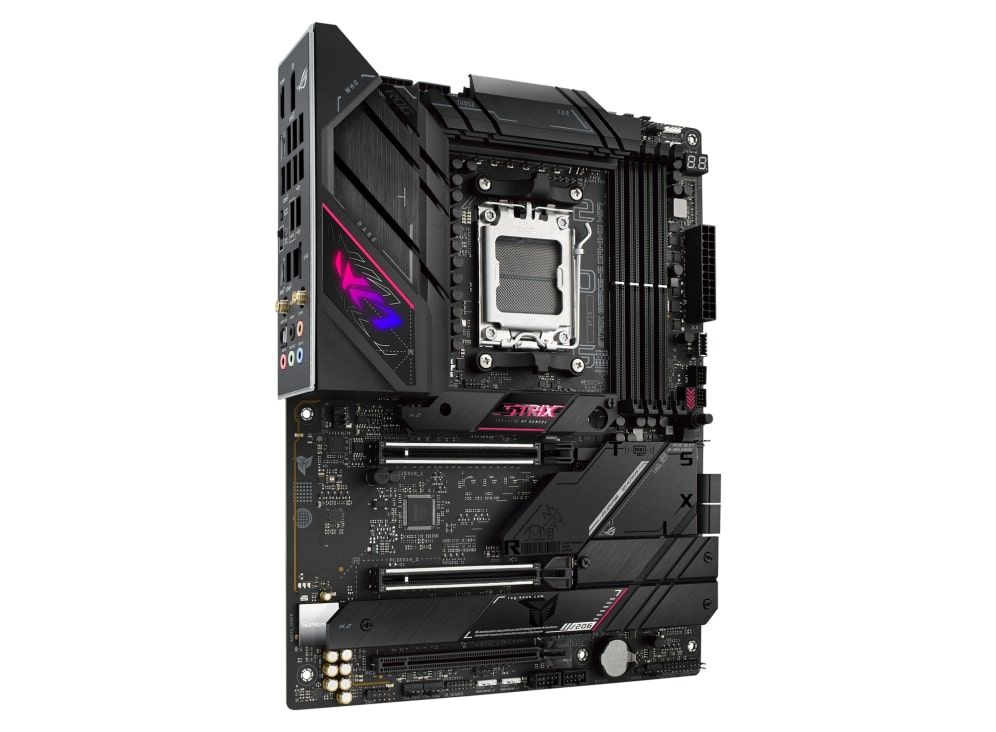 ASUS Материнcька плата ROG STRIX B650E-E GAMING WIFI sAM5 B650 4xDDR5 M.2 USB HDMI-DP WiFi BT