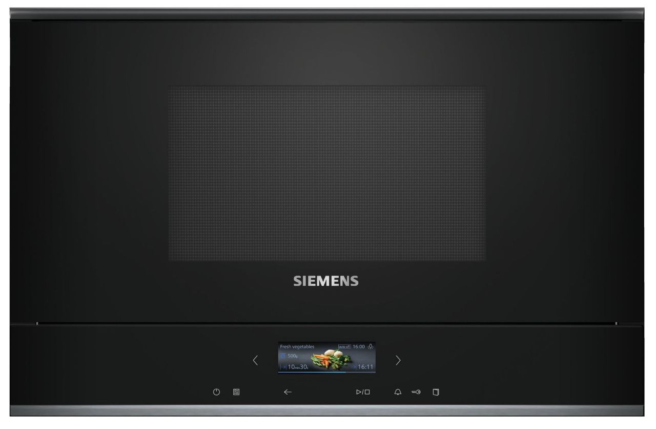 Вбудована мікрохвильова піч Siemens iQ700 BE732R1B1