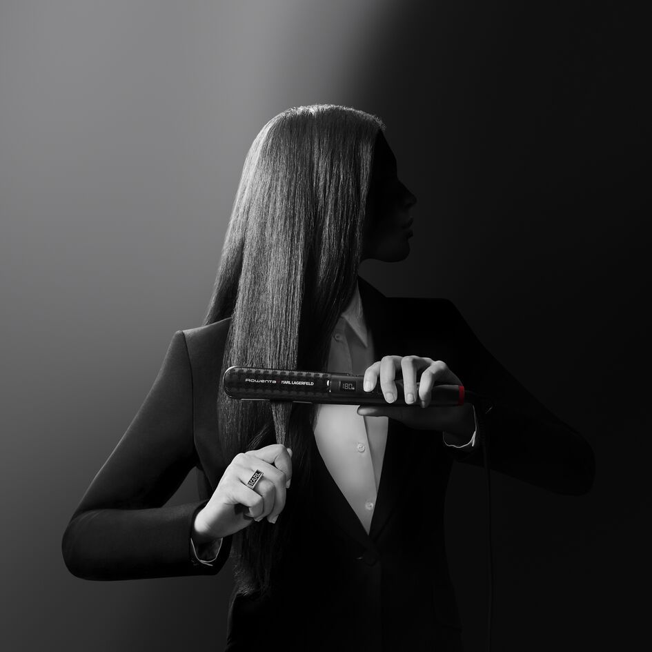 Випрямляч для волосся Rowenta x KARL LAGERFELD K/Pro Stylist Straightener SF467LF0