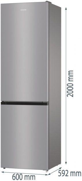 Холодильник Gorenje NRK6202EXL4
