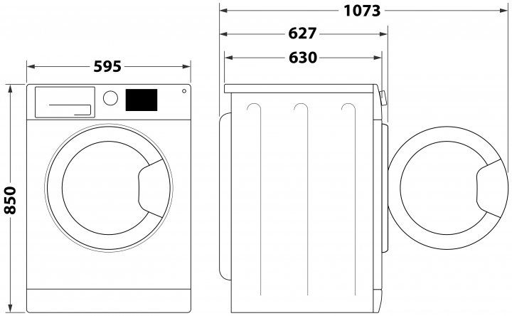 Пральна машина з сушкою WHIRLPOOL FFWDB 976258 BV UA