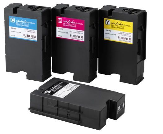 Картридж Fuji DE100 INK Cartridge 200ML Cyan
