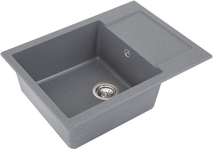 Кухонна мийка граніт INTERLINE Spring grigio