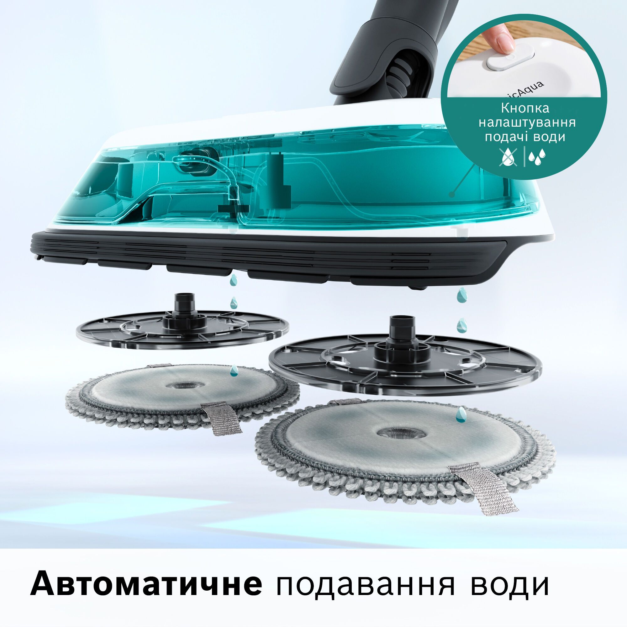 Акумуляторний пилосос Bosch Unlimited 7 ProHygienic Aqua BCS71HYG2