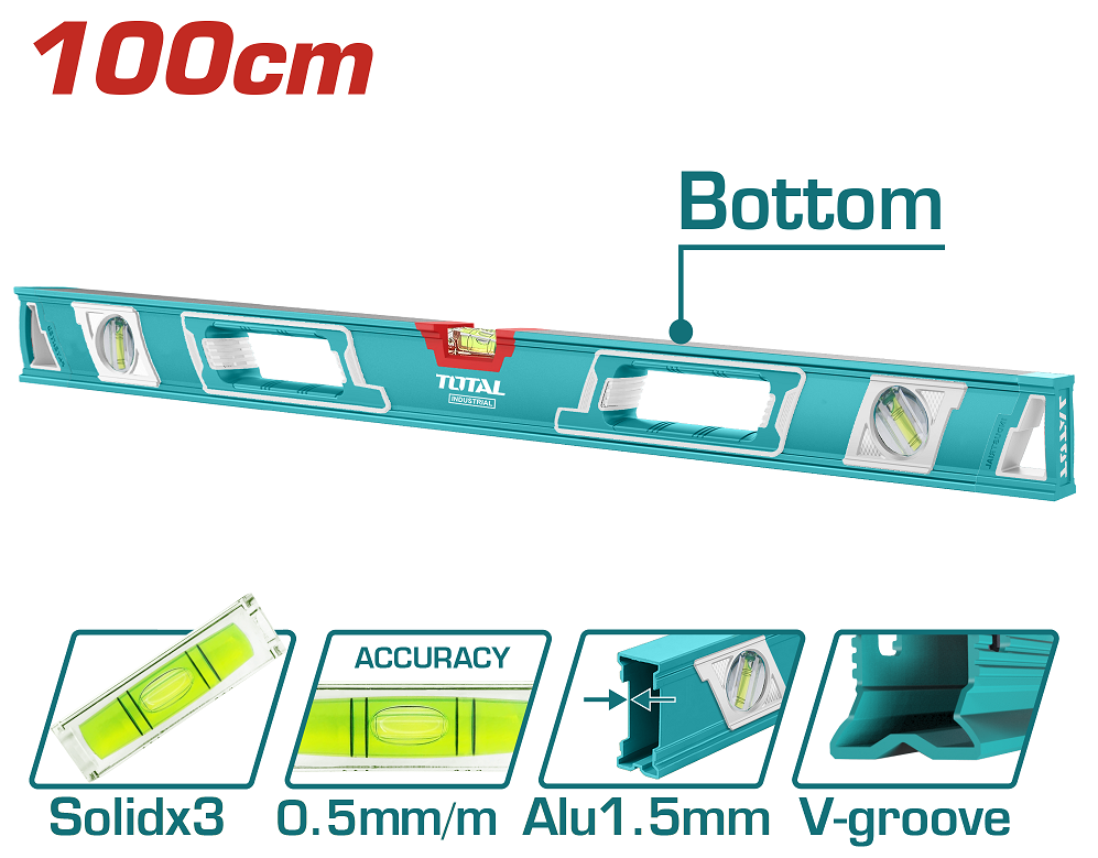 Рівень TOTAL TMT210086 L=1000 мм