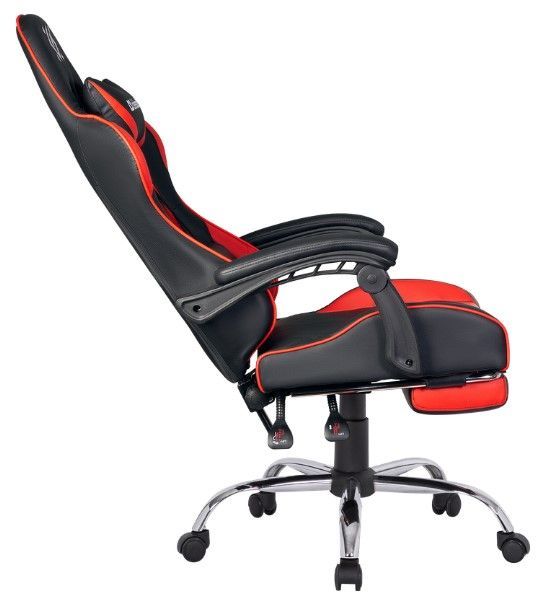 Крісло Defender Pilot Black/Red (64354) 