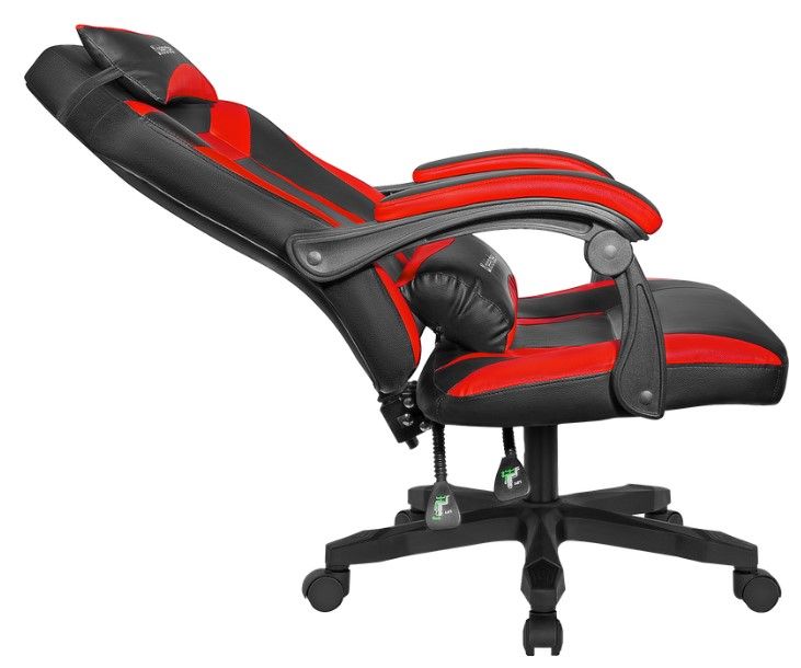 Крісло Defender Master Red/Black (64359)