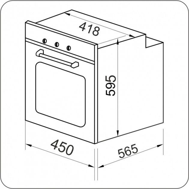 Духова шафа електрична Kaiser EH4796ELFAD