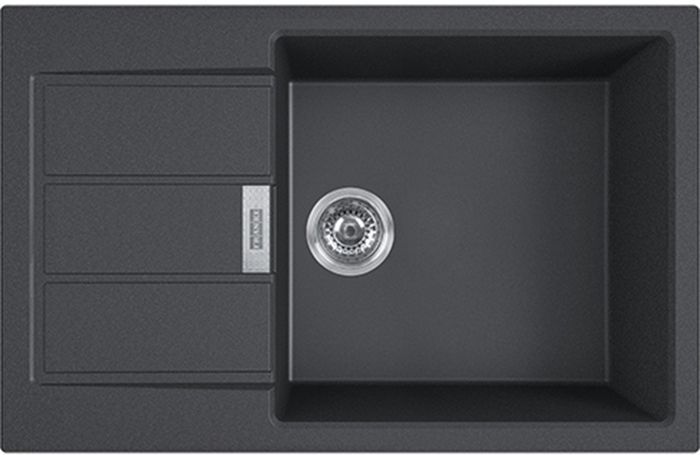 Кухонна мийка FRANKE Sirius 2.0 S2D 611-78 XL (143.0621.335) тектонайт чорна