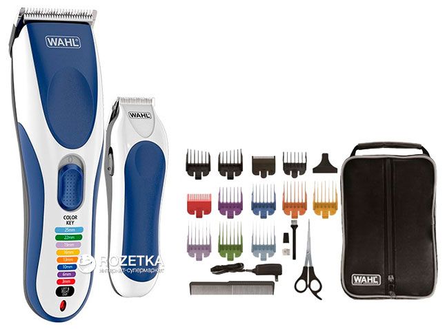 Машинка для підстригання волосся + міні-тример WAHL Сolor Pro Cordless Combo 09649-916