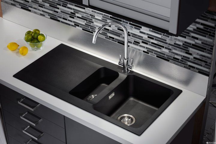 Кухонна мийка FRANKE OID 611-62 (114.0498.008) тектонайт чорна