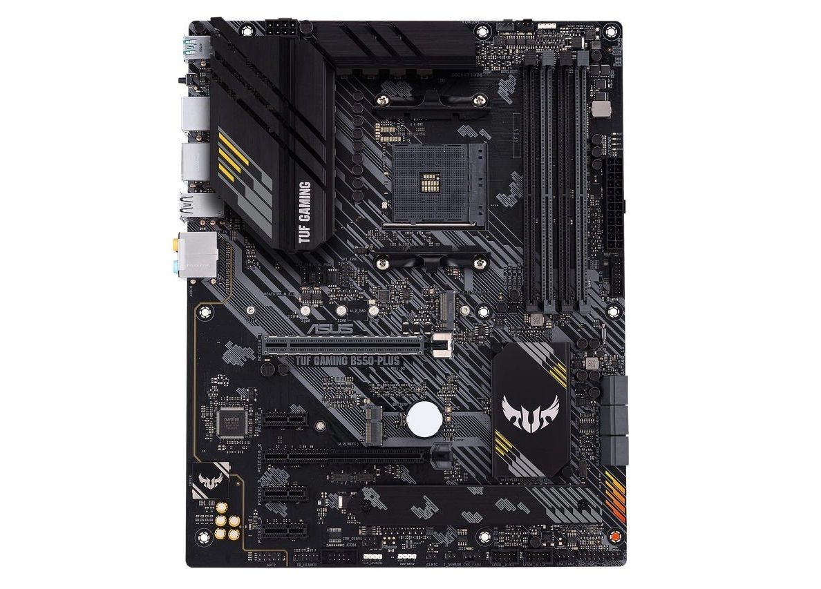 ASUS Материнcька плата TUF GAMING B550-PLUS sAM4 B550 4xDDR4 M.2 HDMI DP ATX