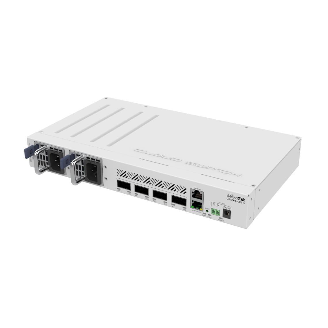 MikroTiK Комутатор Cloud Router Switch CRS504-4XQ-IN