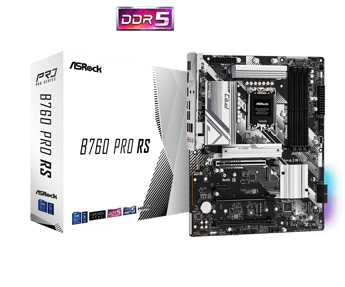 Материнська плата ASRock B760 Pro RS