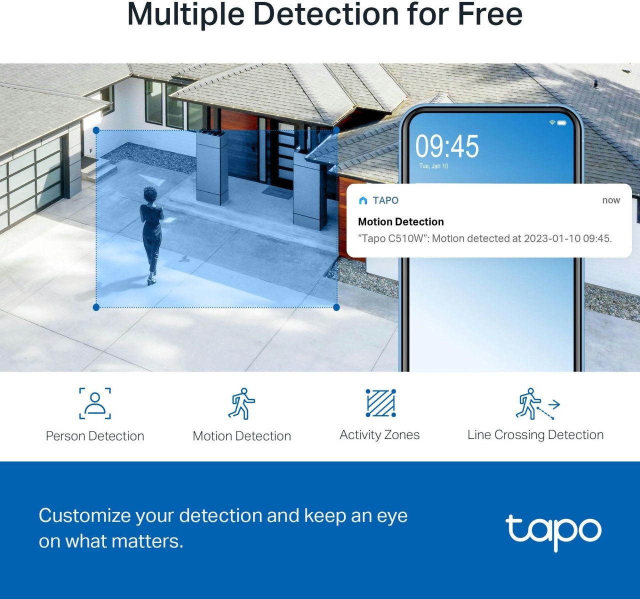 TP-Link IP-Камера Tapo C510W 3MP N300 зовнішня поворотна