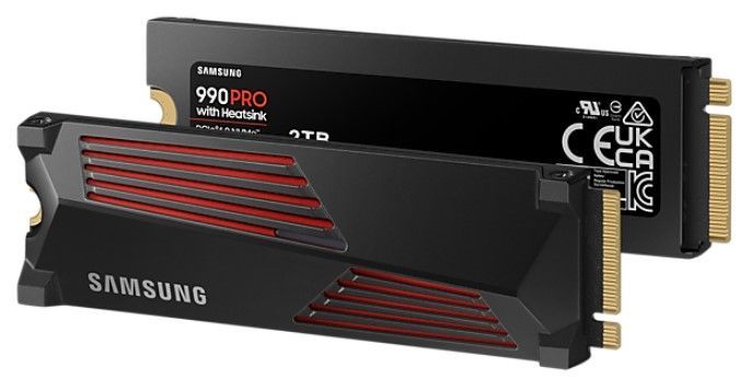 SSD накопичувач Samsung 2TB M.2 PCIe 4.0 NVMe (MZ-V9P2T0CW) with Heatsink
