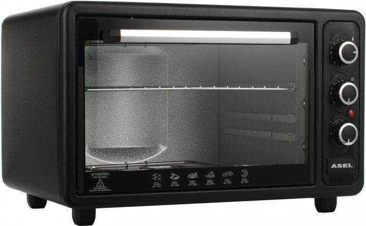 Духовка настільна Asel AF-4023 Black