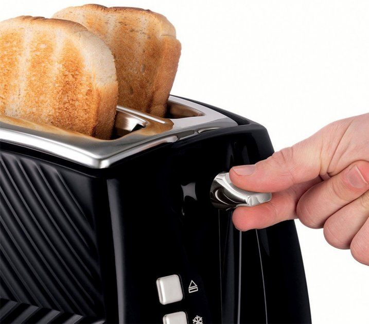 Тостер RUSSELL HOBBS Groove 2S Black 26390-56