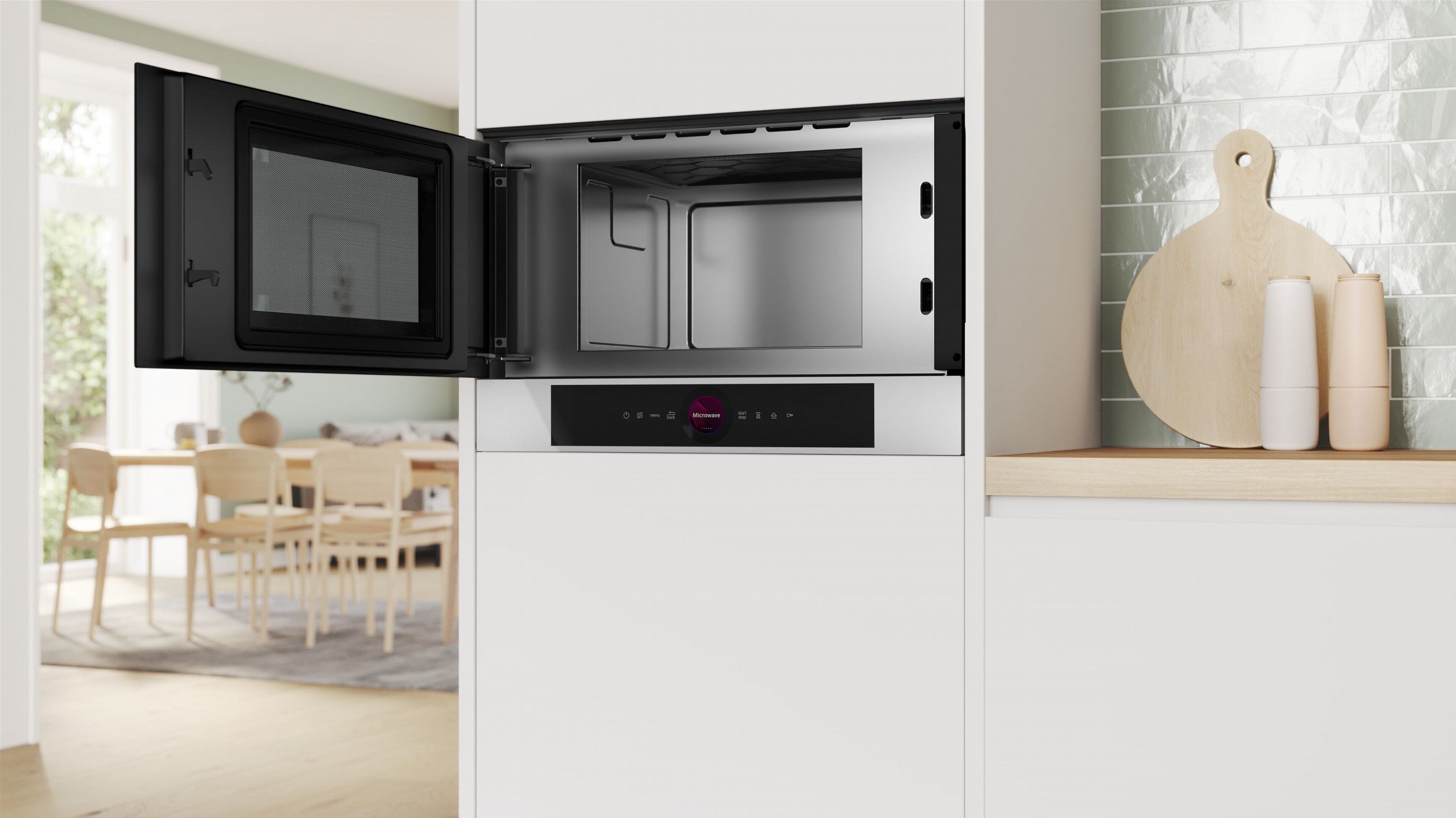 Мікрохвильова піч вбудовувана BOSCH BFL7221W1