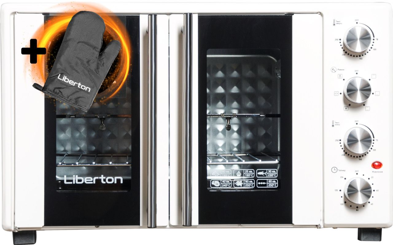Електрична піч LIBERTON LEO-500 White