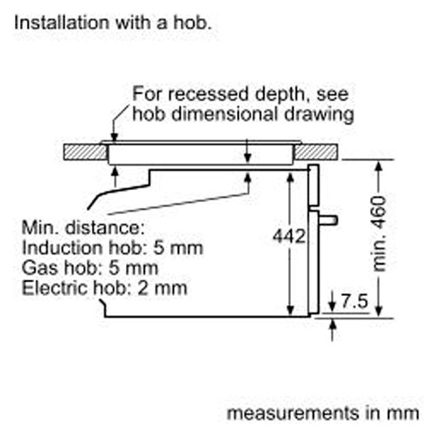Вбудована духова шафа Bosch CMG7241W1