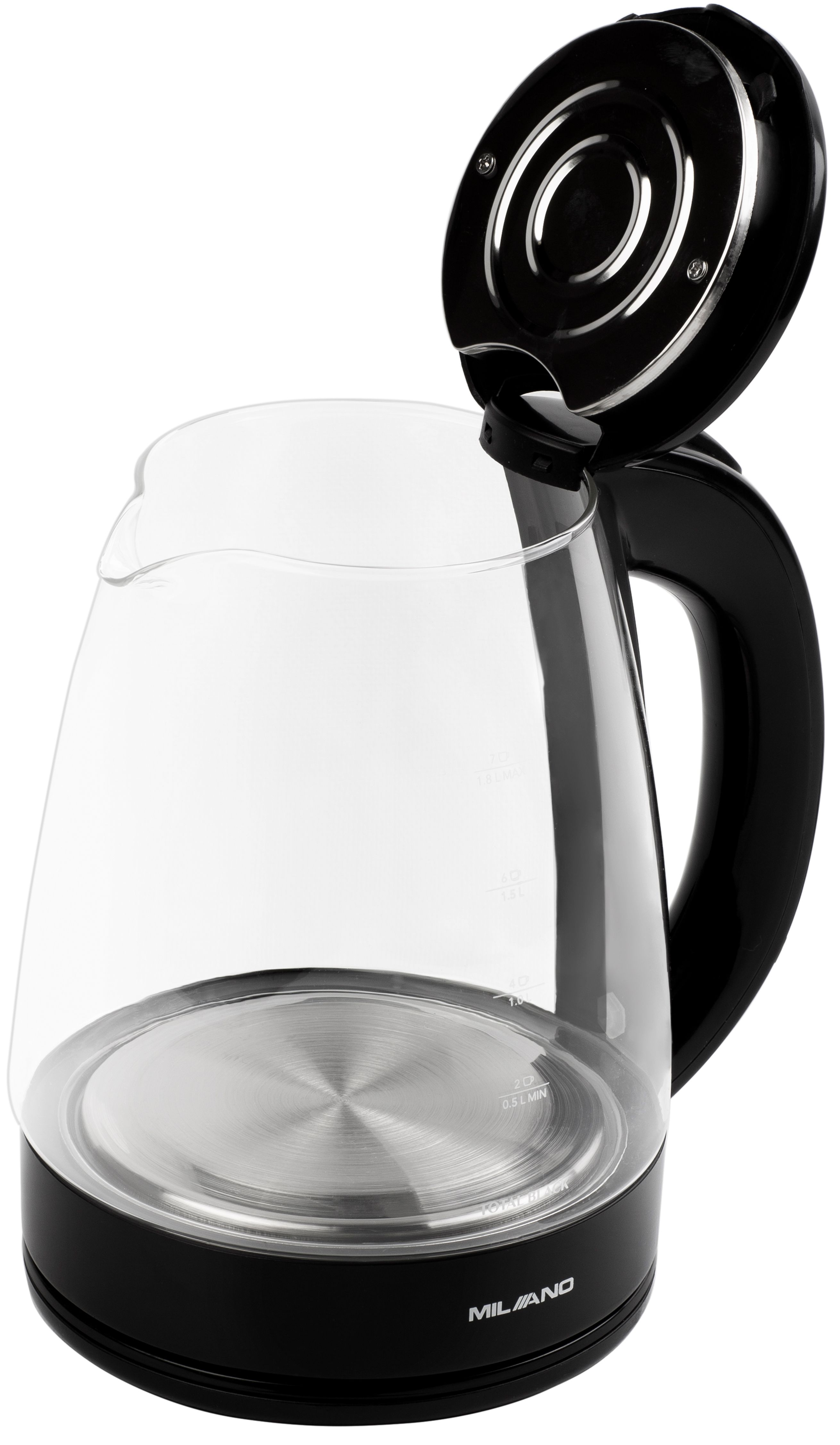 Електрочайник MILANO KT-4001 B Total Black