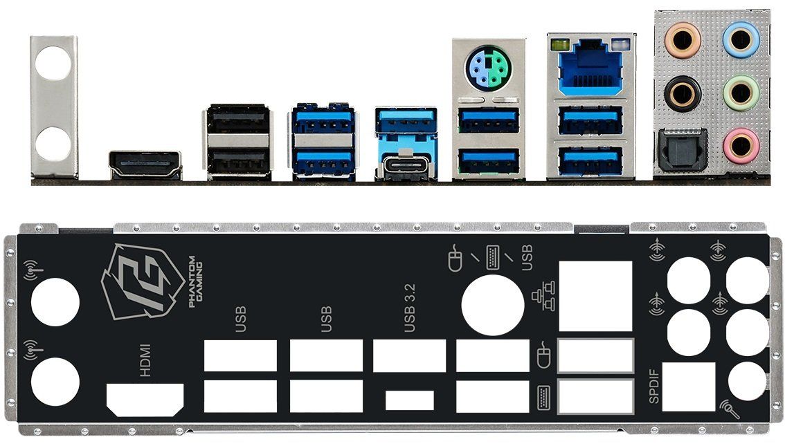 ASRock Материнcька плата B550 PG RIPTIDE sAM4 B550 4xDDR4 HDMI M.2 Type-C PDIF ATX