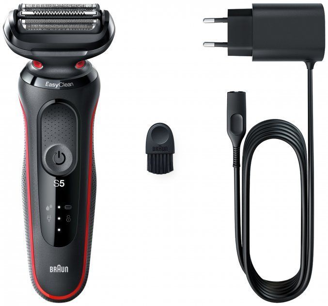 Електробритва Braun Series 5 51-R1000s BLACK / RED