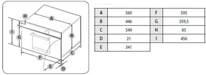 Духова шафа електрична Samsung NQ50T9539BD/WT