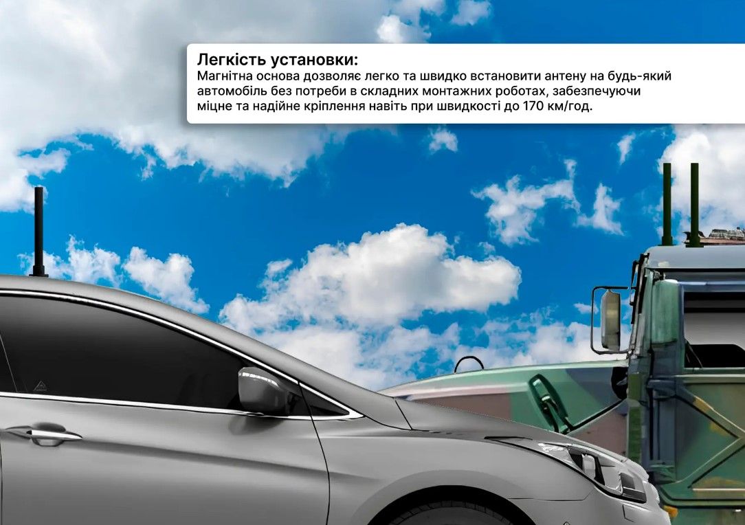 Автомобільна антена Mobile Guard 4G LTE 10 dBi