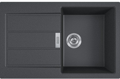 Кухонна мийка FRANKE Sirius 2.0 S2D 611-78 (143.0621.190) тектонайт чорна