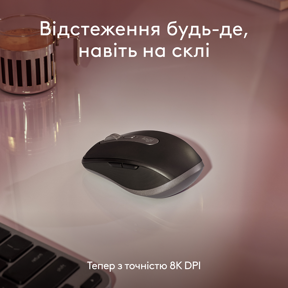 Миша Logitech MX Anywhere 3S for Ma, Space Grey (910-006947)