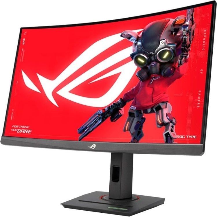 ASUS Монітор 27" ROG Strix XG27WCS HDMI, DP, USB-C, Audio, VA, 2560x1440, 180Hz, 1ms, sRGB 125%, CURVED, AdaptiveSync, HAS, HDR400