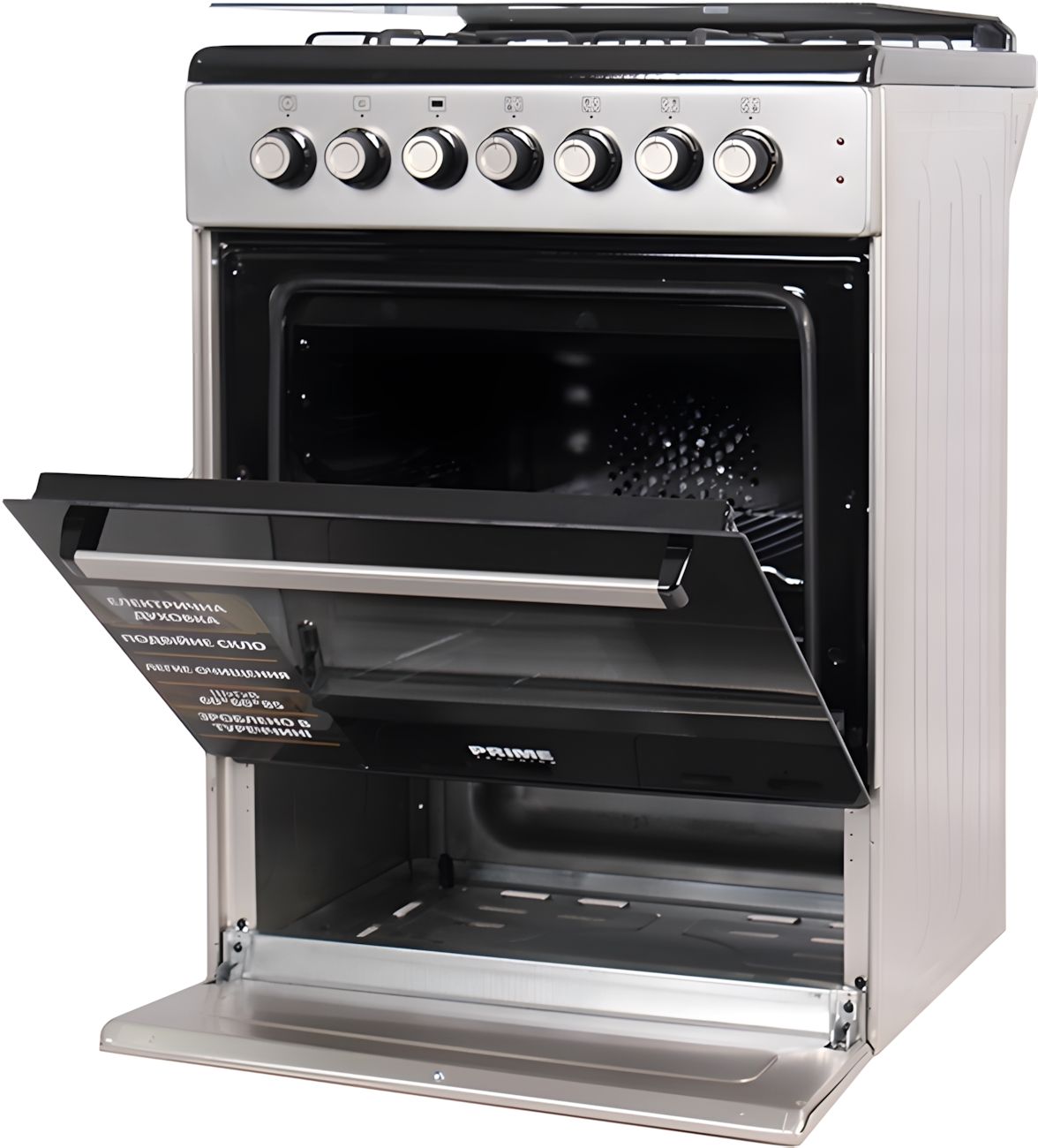Комбінована плита PRIME Technics PSE 641212 B