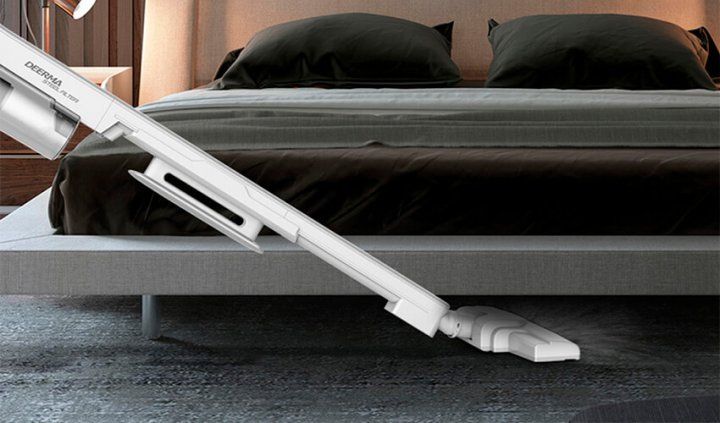 Пилососи без мішка DEERMA Stick Vacuum Cleaner Cord White DX700