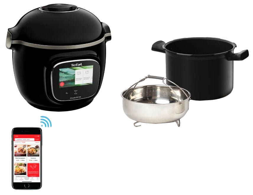 Мультиварка TEFAL Cook4me Touch CY912830