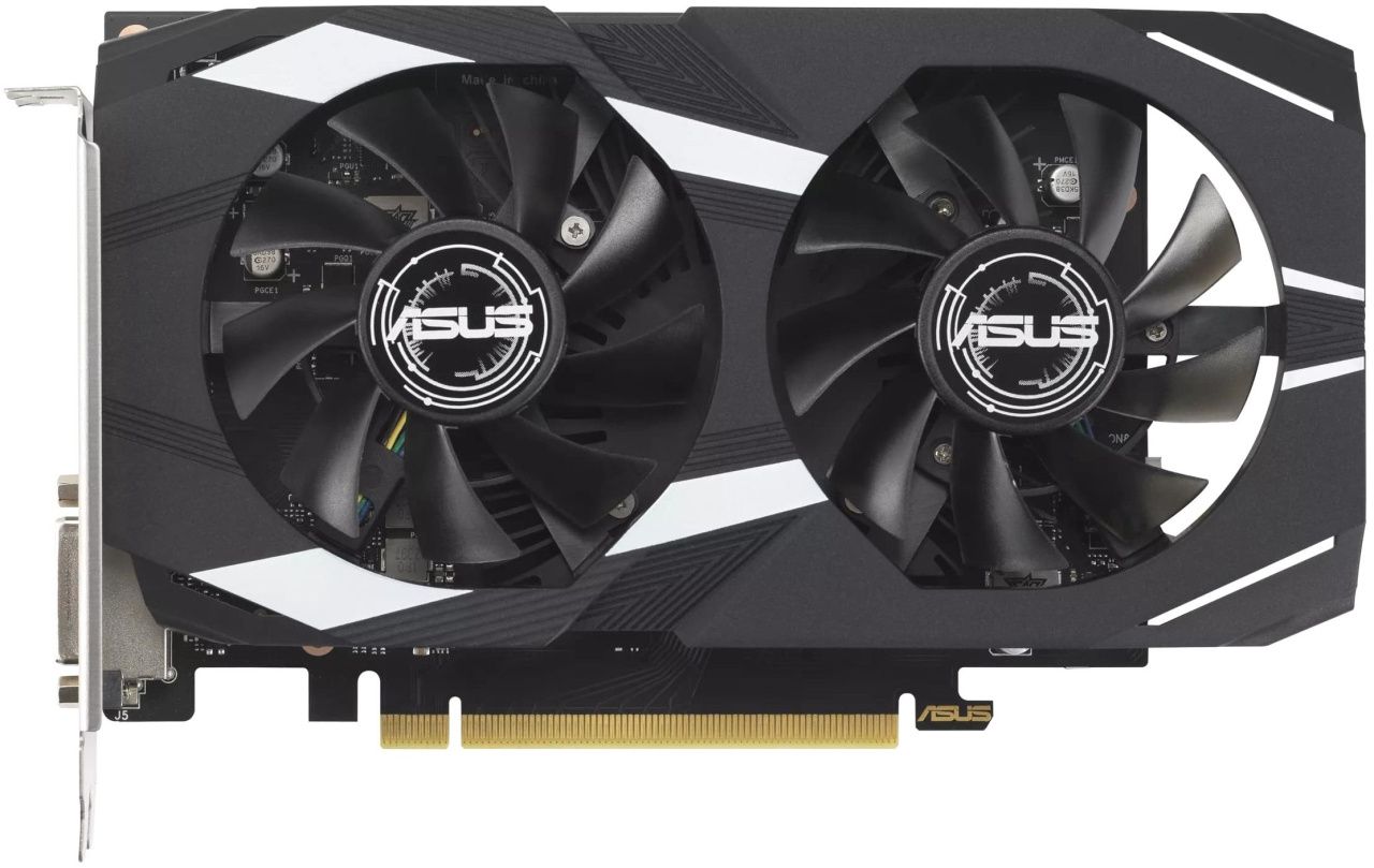 ASUS Відеокарта GeForce RTX 3050 6GB GDDR6 DUAL OC DUAL-RTX3050-O6G