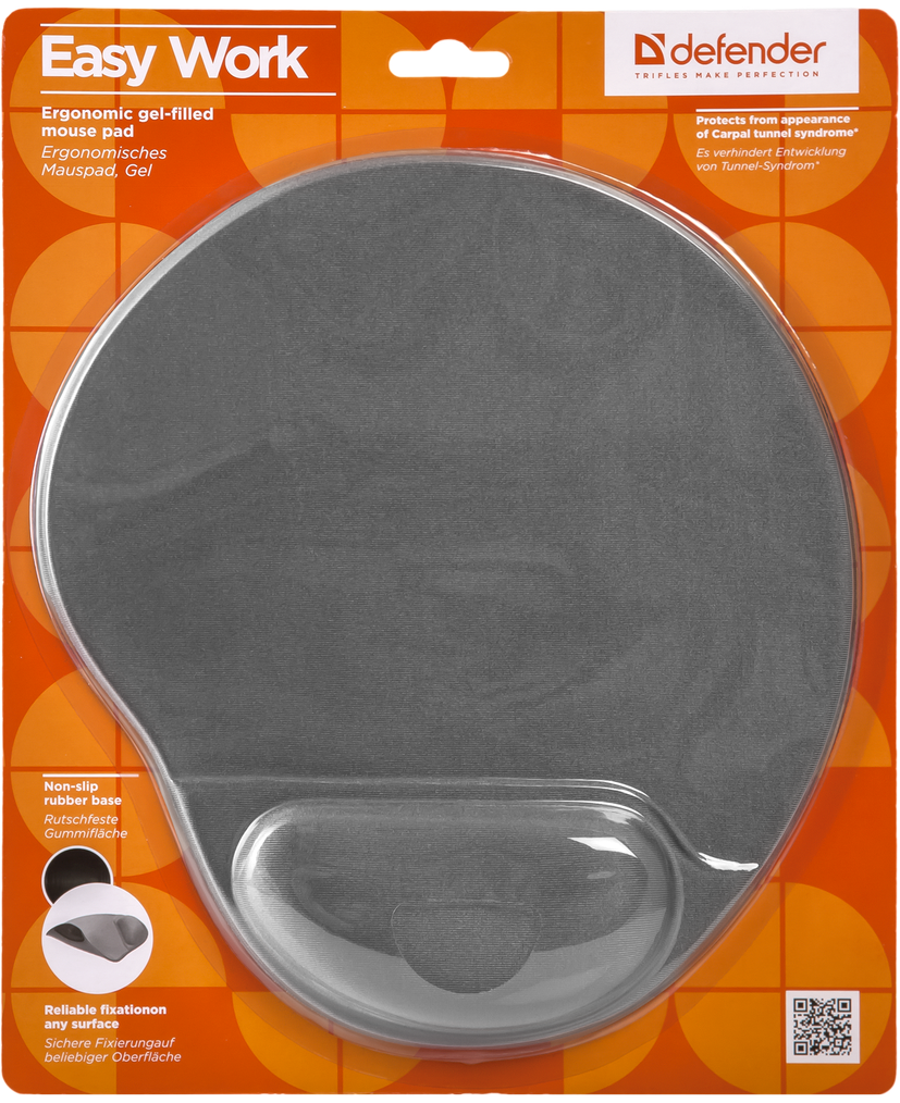Килимок для миші Defender Easy Work Grey (50915)
