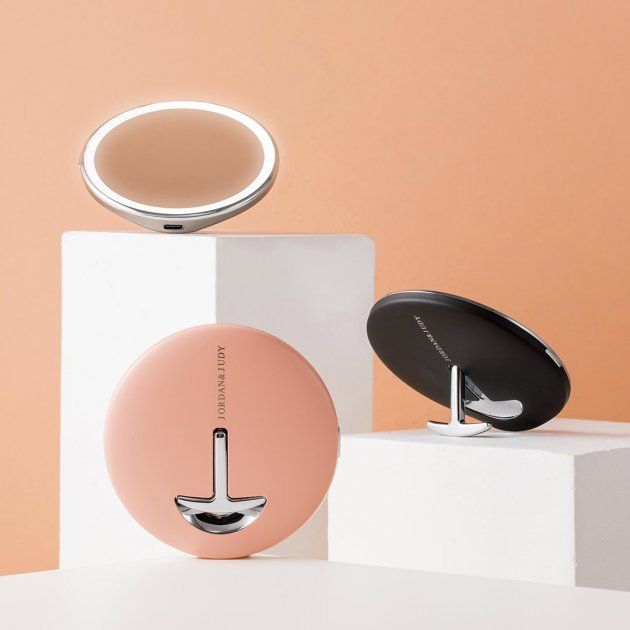 Дзеркало косметичне Xiaomi Jordan Judy Handheld Light Mirror Black