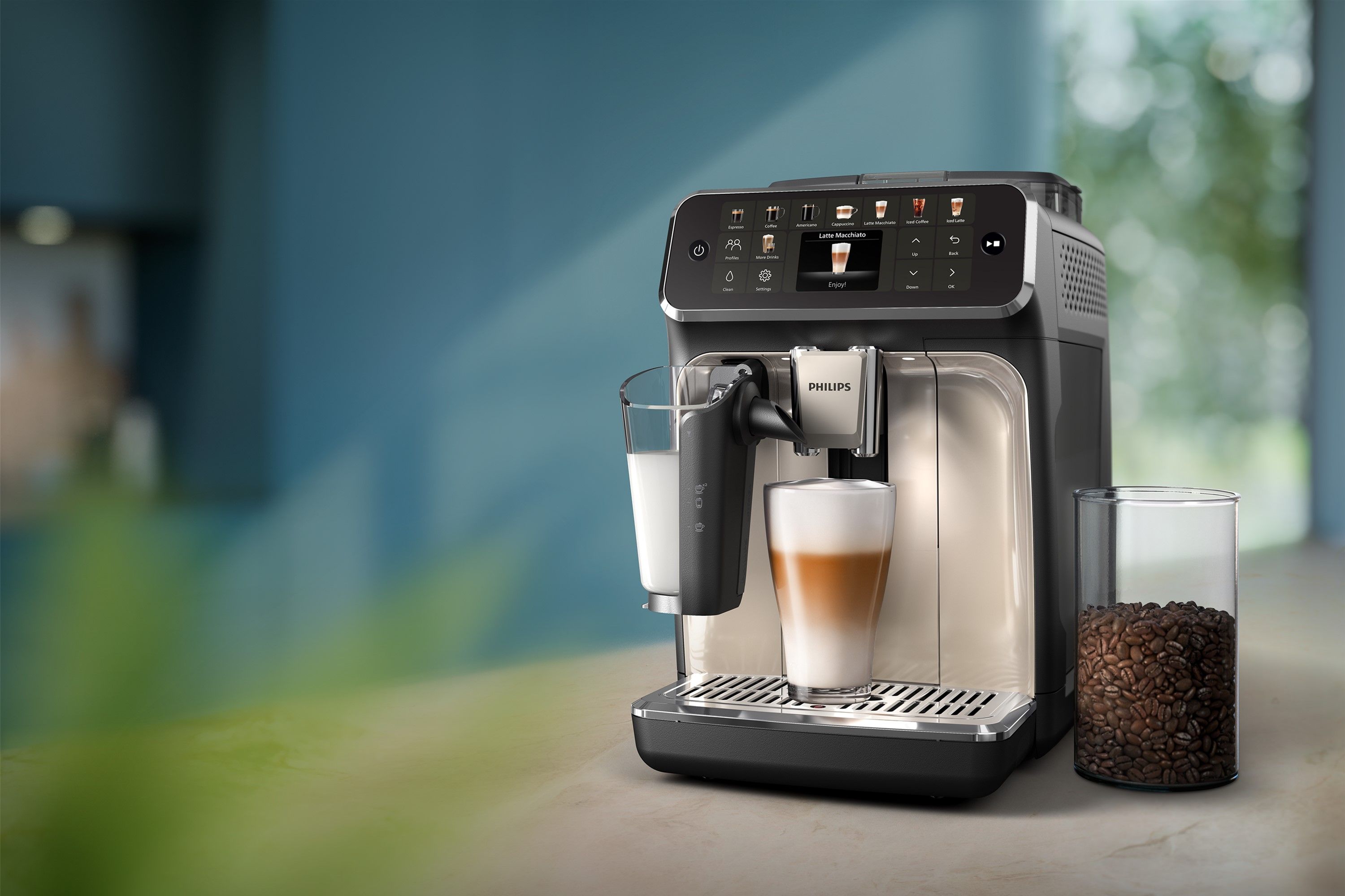 Кавомашина PHILIPS 5500 LatteGo EP5547/90
