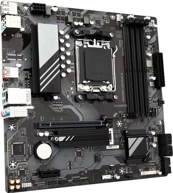 Gigabyte Материнська плата A620M GAMING X sAM5 A620M 4xDDR5 M.2 HDMI DP mATX