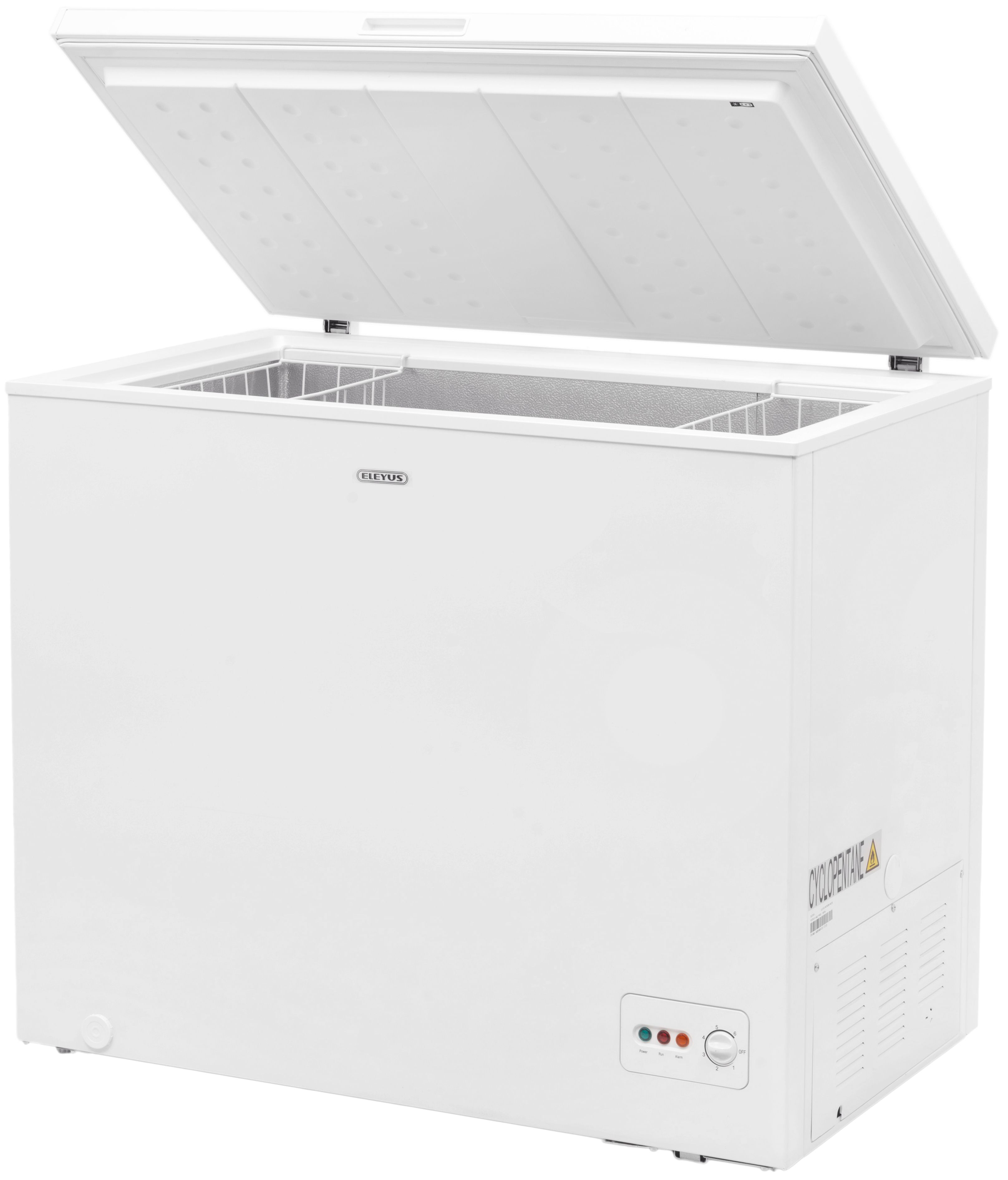 Морозильна камера ELEYUS MFD085M WH250