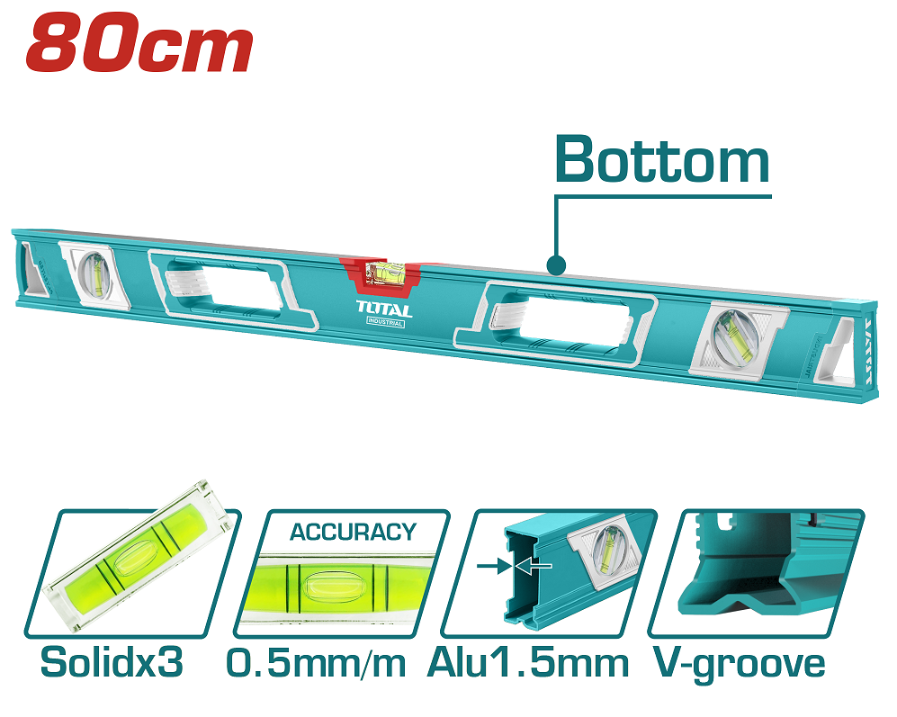 Рівень TOTAL TMT28086 L=800 мм