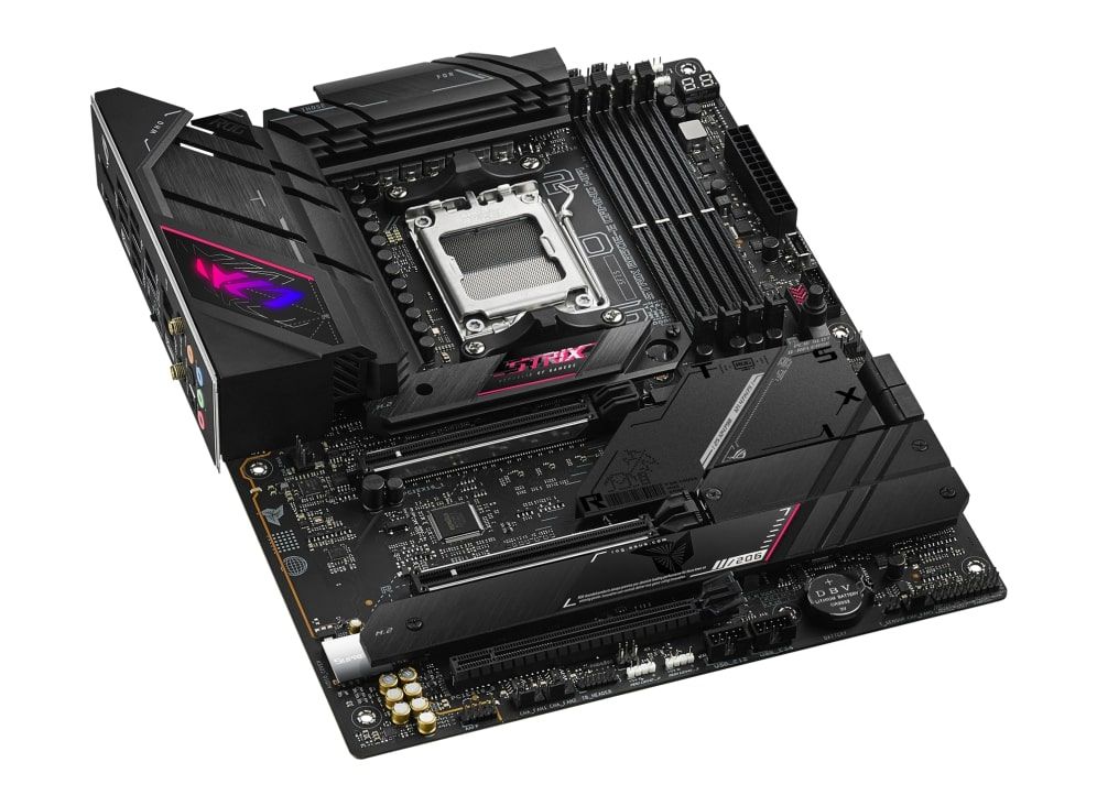 ASUS Материнcька плата ROG STRIX B650E-E GAMING WIFI sAM5 B650 4xDDR5 M.2 USB HDMI-DP WiFi BT